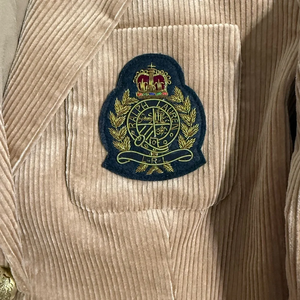 Ralph Lauren Camel Corduroy Blazer Brand New with tags - Picture 4 of 4